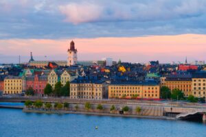 Stockholm, Sweden. Panoramic view.
